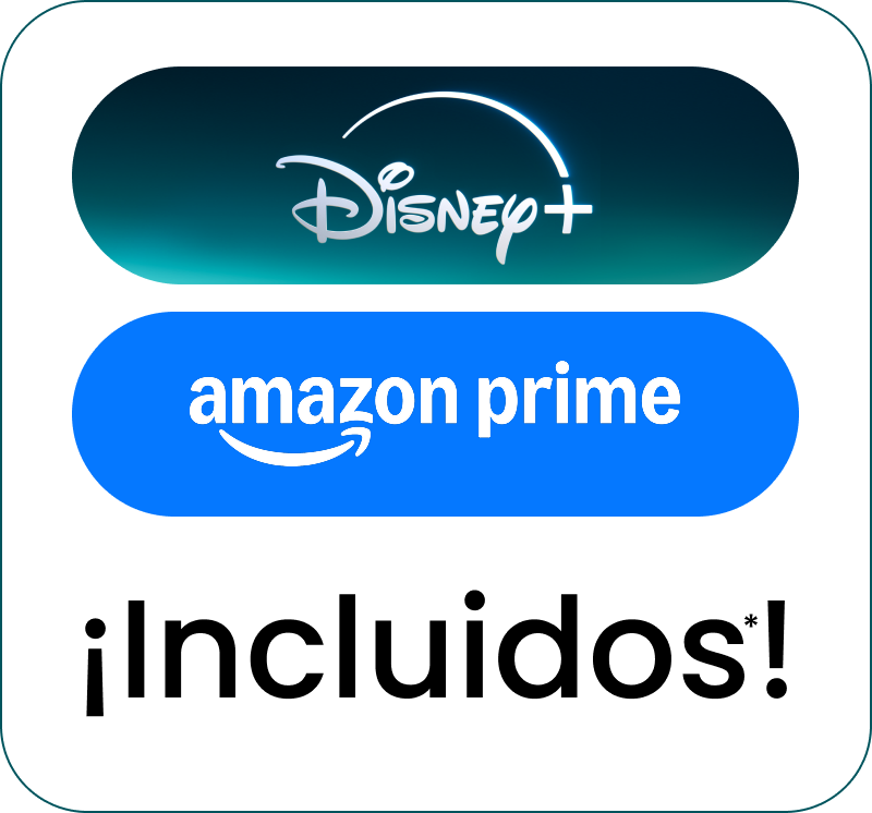 Disney+ - Amazon Prime logo