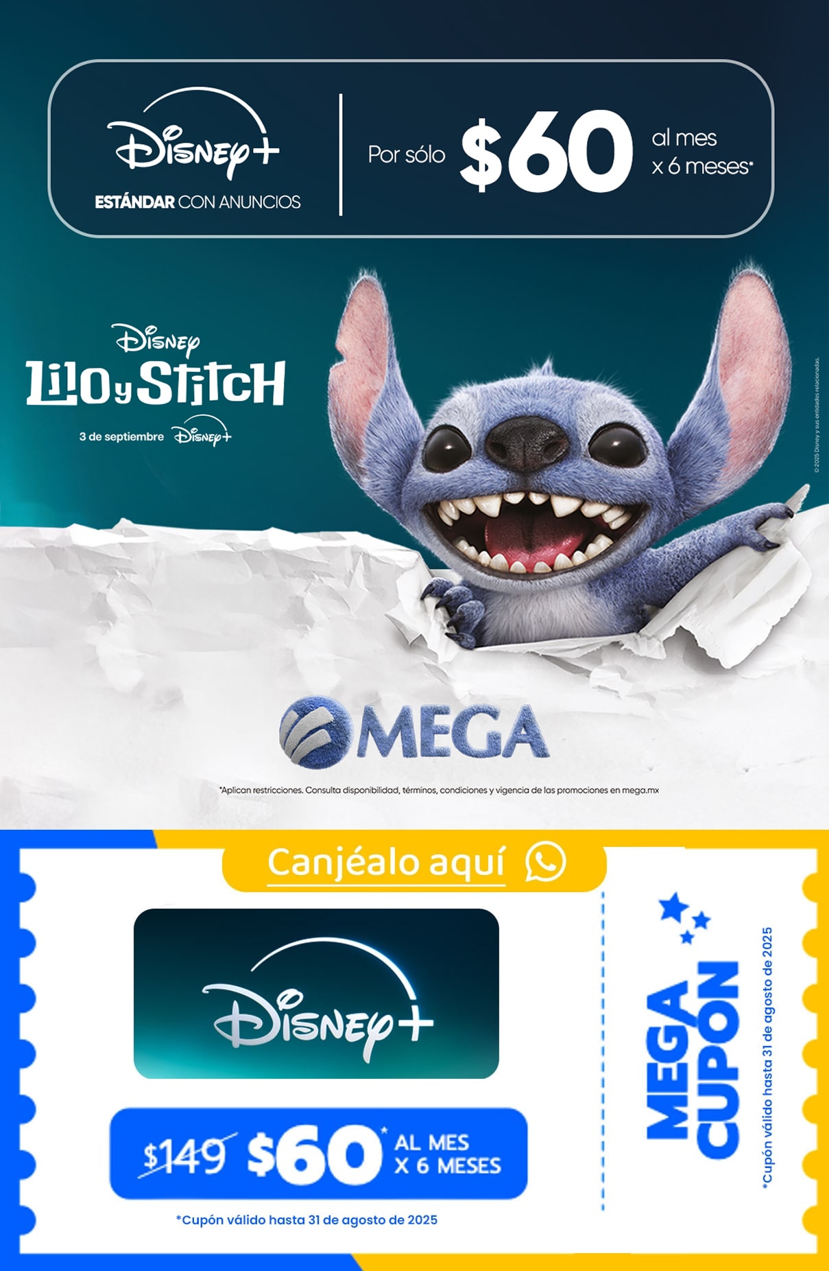 Mega - Disney+