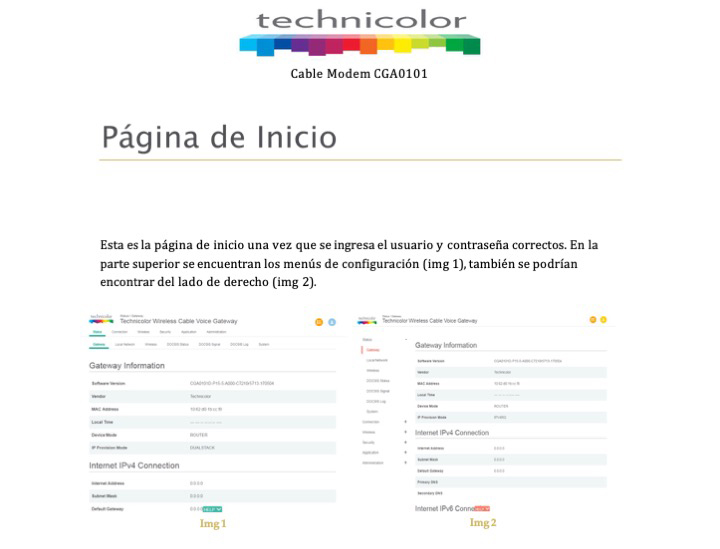 Modem technicolor cga0101 repetidor sales